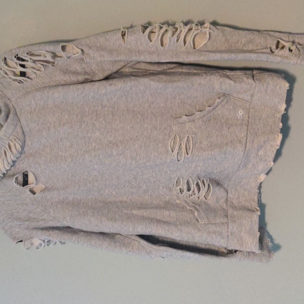Alo Distressed Hoodie